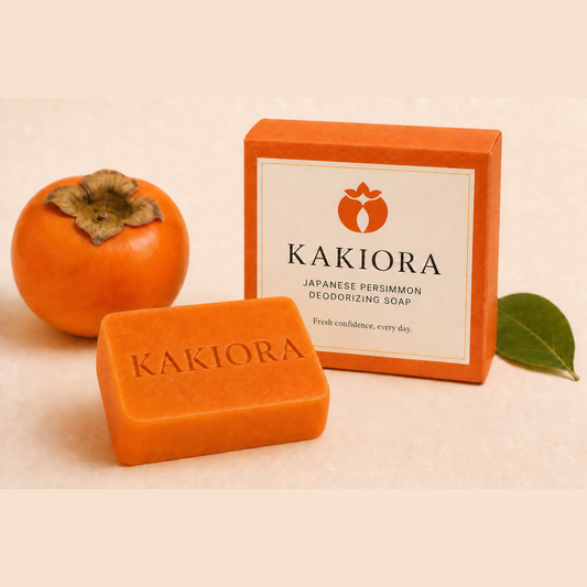 Persimmon body wash or persimmon soap bar: which works better for nonenal?
